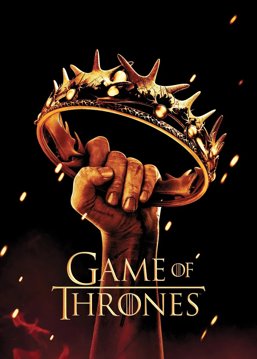 Game of Thrones Season 2 metal poster artwork